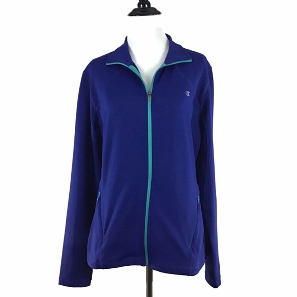 Champion Jackets & Blazers - Champion Double Dry Zipper front Athletic Jacket L